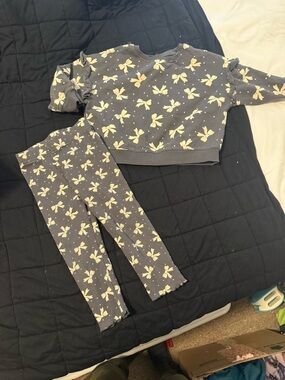 George Gray Floral Print Two-Piece  Set